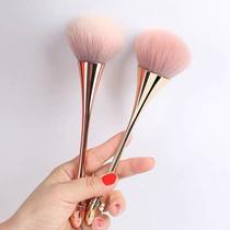 New Small Waist Makeup Brush Blush Brush Large Size Loose Powder Brush Beauty Tools Soft Hair Smear-Proof Makeup Highlight Makeup Brush