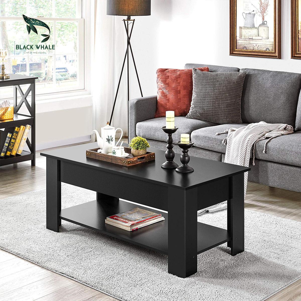 cross-border supply amazon new plate furniture european and american foreign trade living room lifting coffee table factory wholesale coffee table Specification drawing