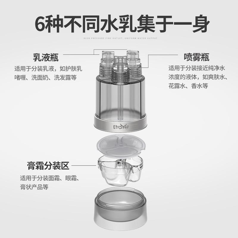 Creative Multifunctional Press Travel Storage Bottle Cosmetic Bottle Face Cream Lotion Wash Storage Bottle Gift details Picture