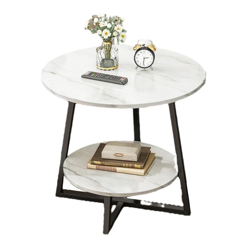 side table small table light luxury small coffee table bedroom mini corner table small round table european style small coffee table living room side table Item Picture