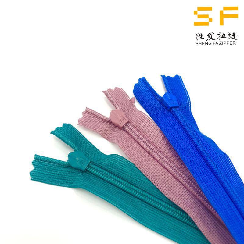 invisible zipper no. 3 mesh side water drip pillow dress closed lace closed tail pants access control coat pocket zipper full figure