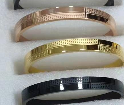 Corrosion picture stainless steel bracelet