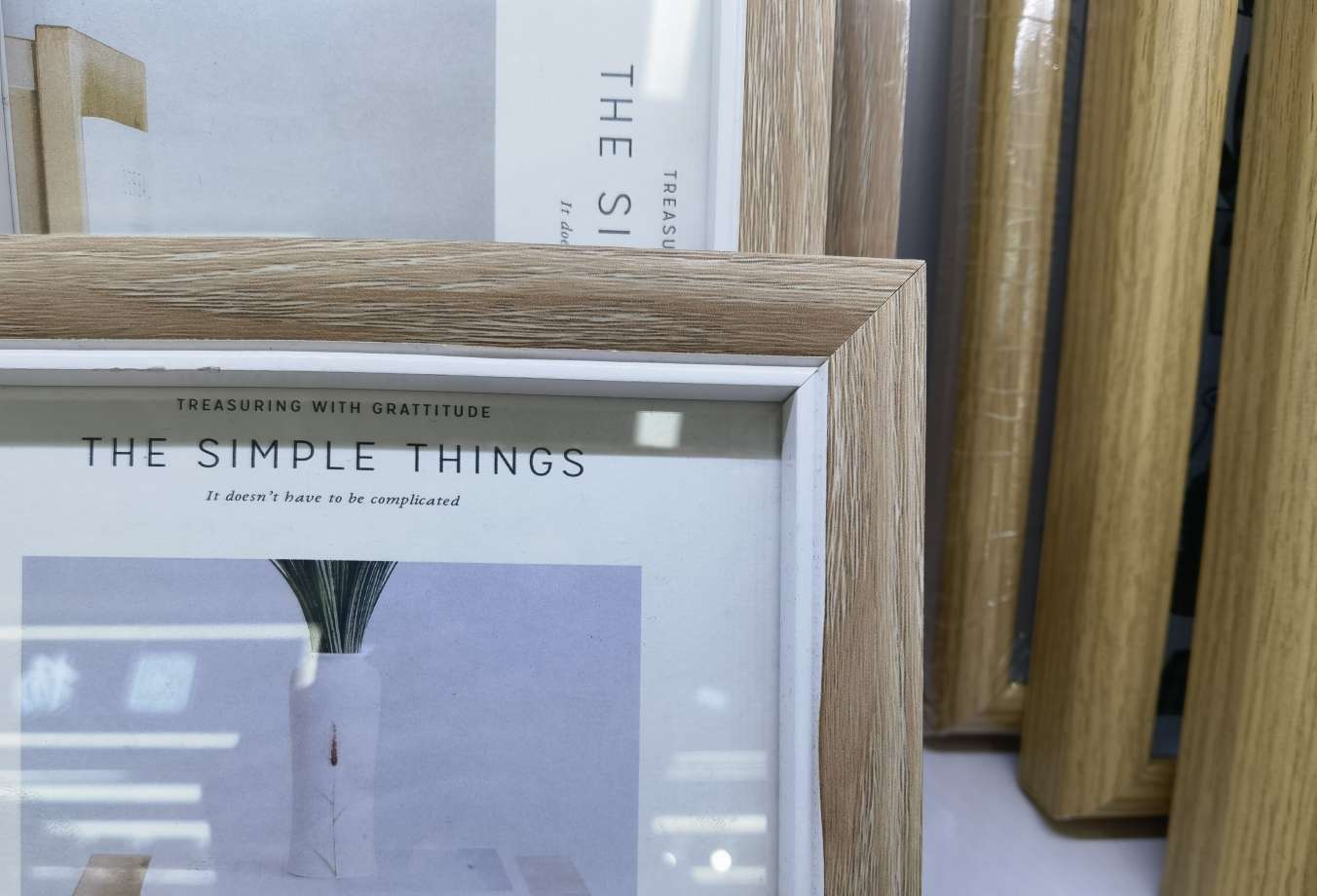 6寸木纹色相框DIY相框详情图4