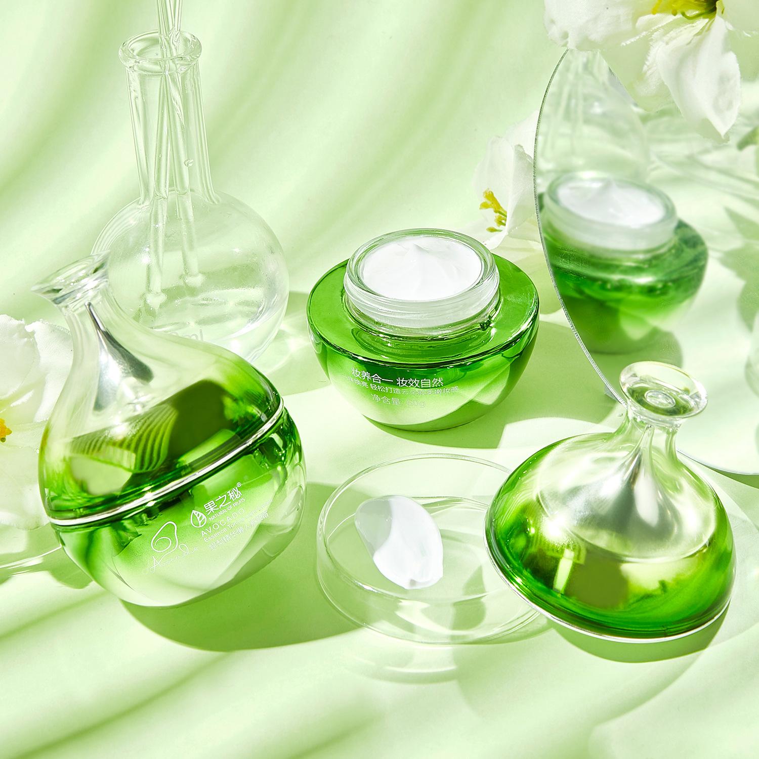 natural core cream lazy face cream high moisturizing avocado essence no need to remove makeup moisturizing moisturizing natural beautifying not fake Application Scenario