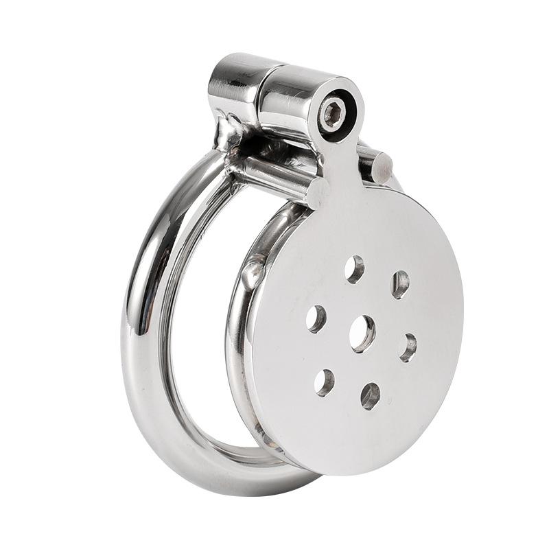 Metal Men's Bird Cage Chastity Lo Ring Artifact Comrade SM Dog Sve Binding Training Adult Sex Product