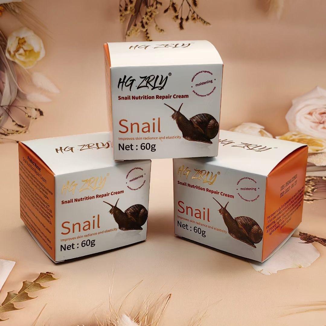 cross-border hot full english face cream snail cream three-in-one face cream moisturizing, nourishing and hydrating cream 50g Application Scenario