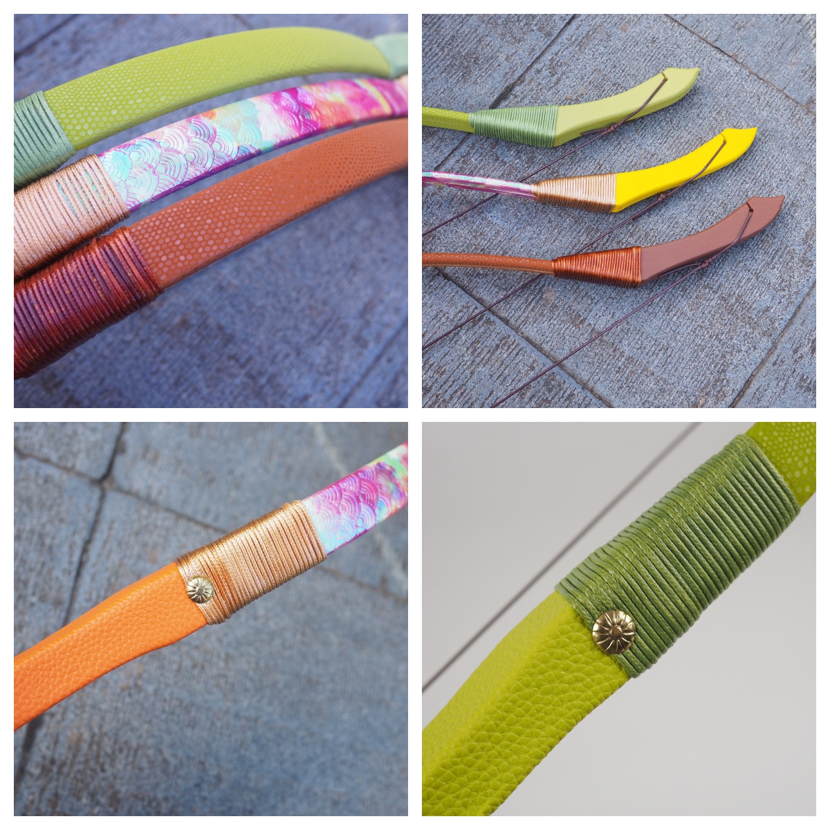 Children's toy bow and arrow, one-meter bow and arrow, traditional Chinese style bow, recurve bow, archery toy, cosplay bow and arrow details Picture