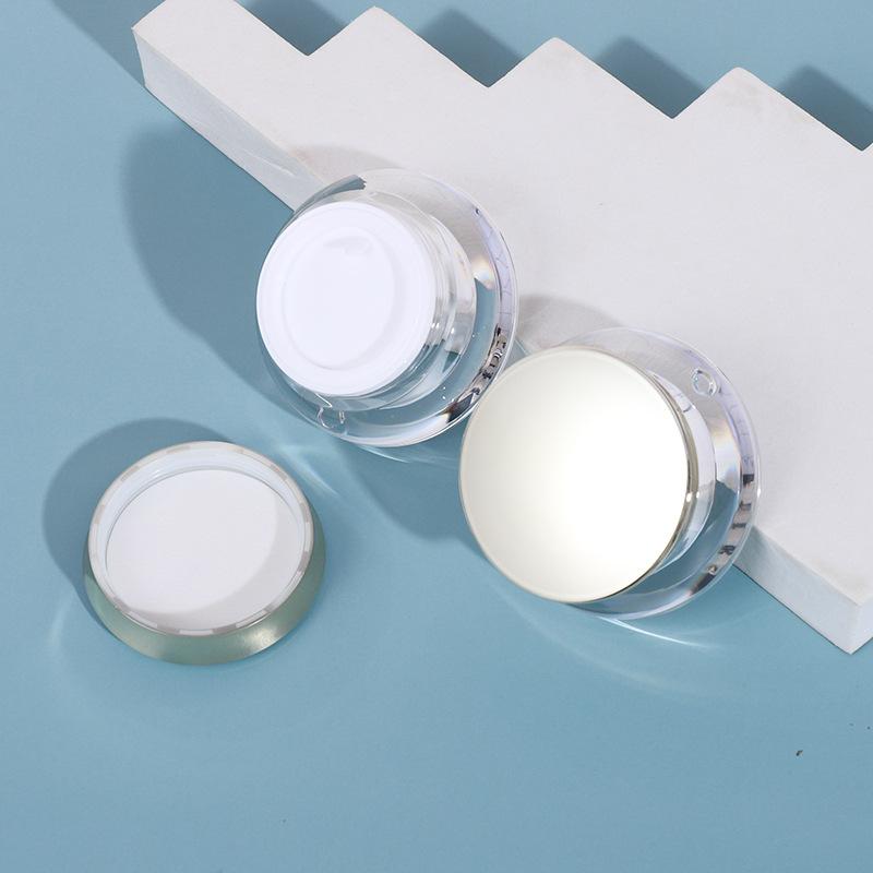 manufacturers spot cosmetics acrylic transparent cream bottle, eye cream face cream box, lady cream trial sub-bottle Item Picture