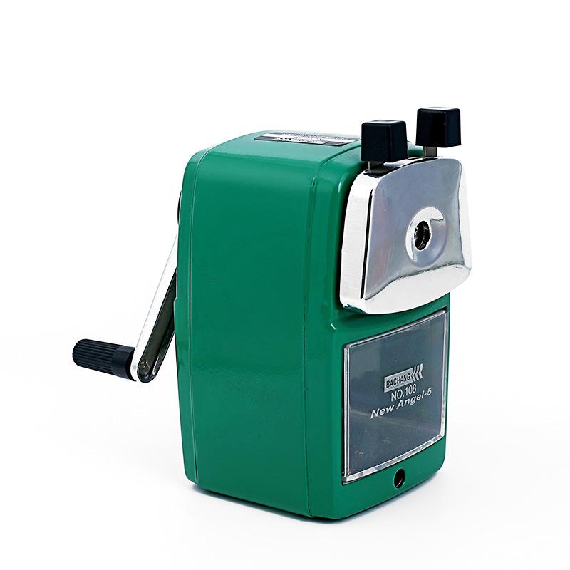 W5101 Factory Direct Supply Cute Hand-Operated Pencil Sharpener Student Pencil Shapper Wholesale Cartoon Hand-Operated Pencil Sharpener