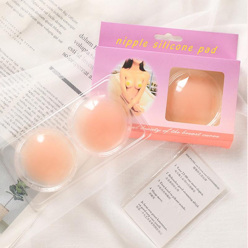 silicone nipple stickers breathable invisible chest stickers anti-exposure nipple invisible silicone nipple sticker anti-bump nipple sticker wholesale