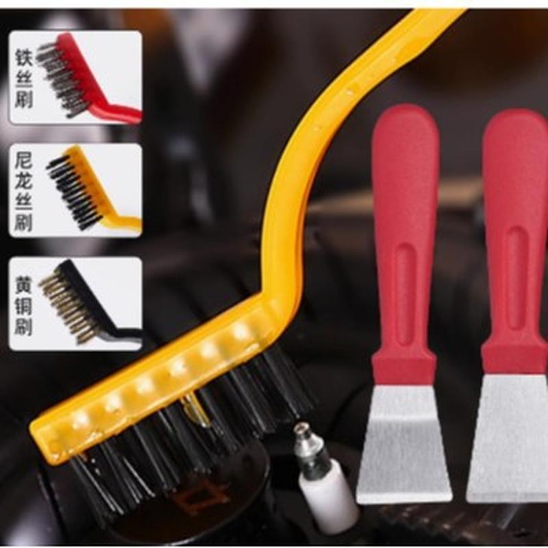 kitchen gas stove cleaning rust removal wire brush 3 gas stove brush faucet groove brush gap small brush