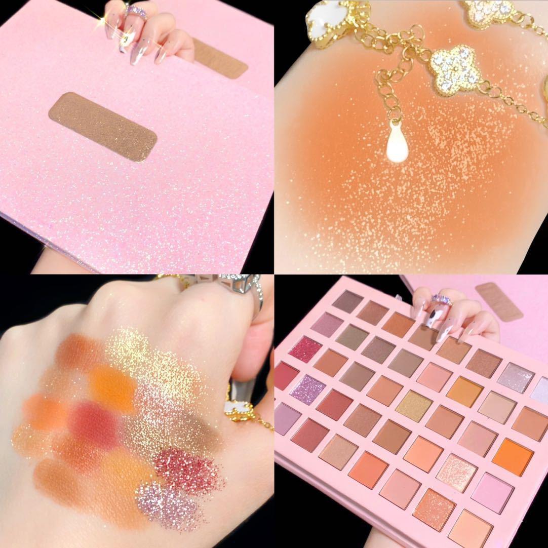 hanmishu40 color avocado aili eye shadow plate domestic goods cheap repair blush highlight powder eye shadow integrated