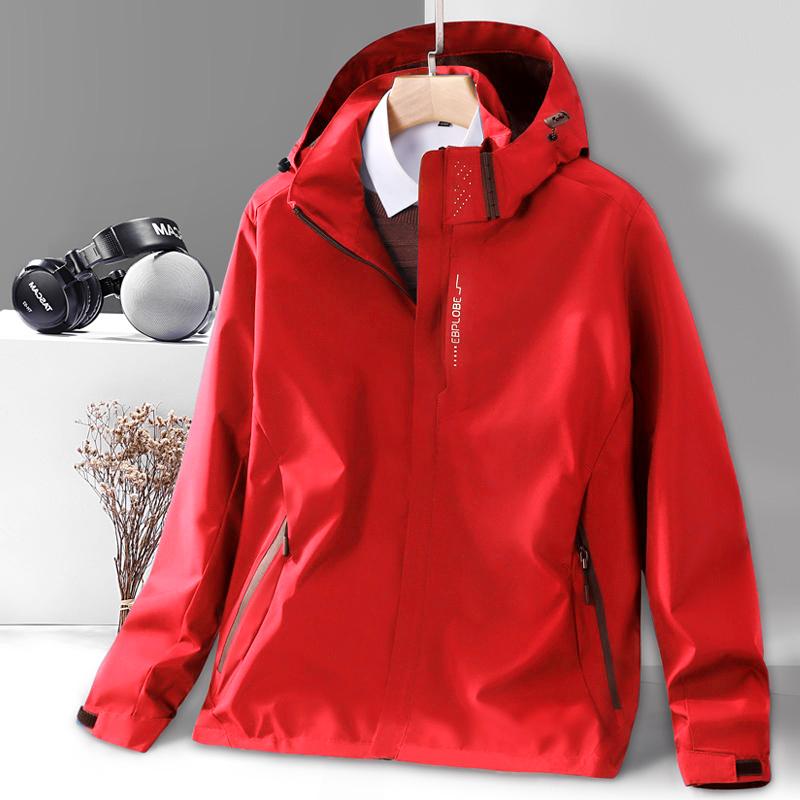 Primavera y otoño nuevo al aire libre a prueba de viento fino estilo de malla pareja carga traje DX-6266-2 Item Picture