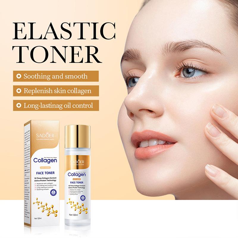 english sadoer collagen skin care product set anti-wrinkle body lotion eye cream face cream cross-border foreign trade wholesale Item Picture
