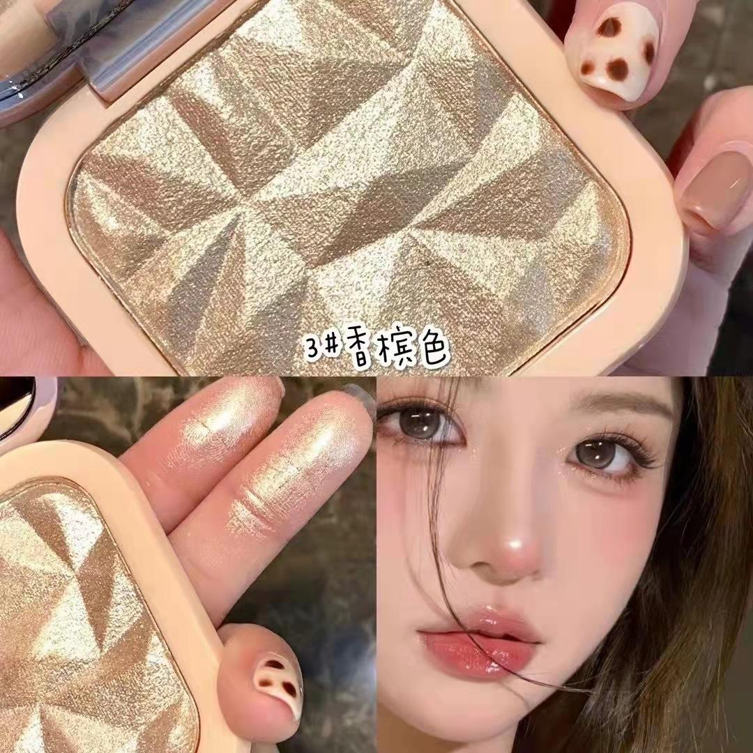 winnie-the-pooh highlight powder repair mashed potatoes natural nude makeup glitter brightening fairy ginger highlight