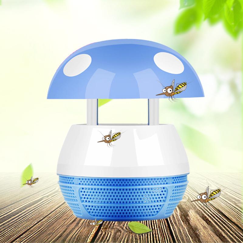 mushroom type mosquito killing lamp household 6 lamp usb electronic mosquito killer led mosquito killer mosquito killer battery racket