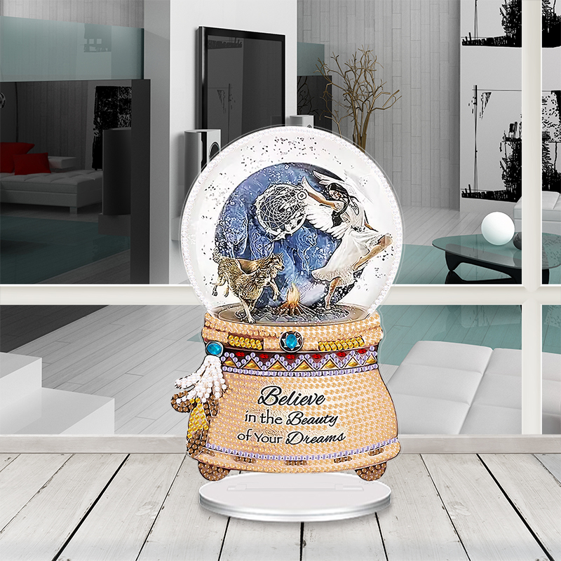 DIY diamond painting for desktop ornaments Specification image