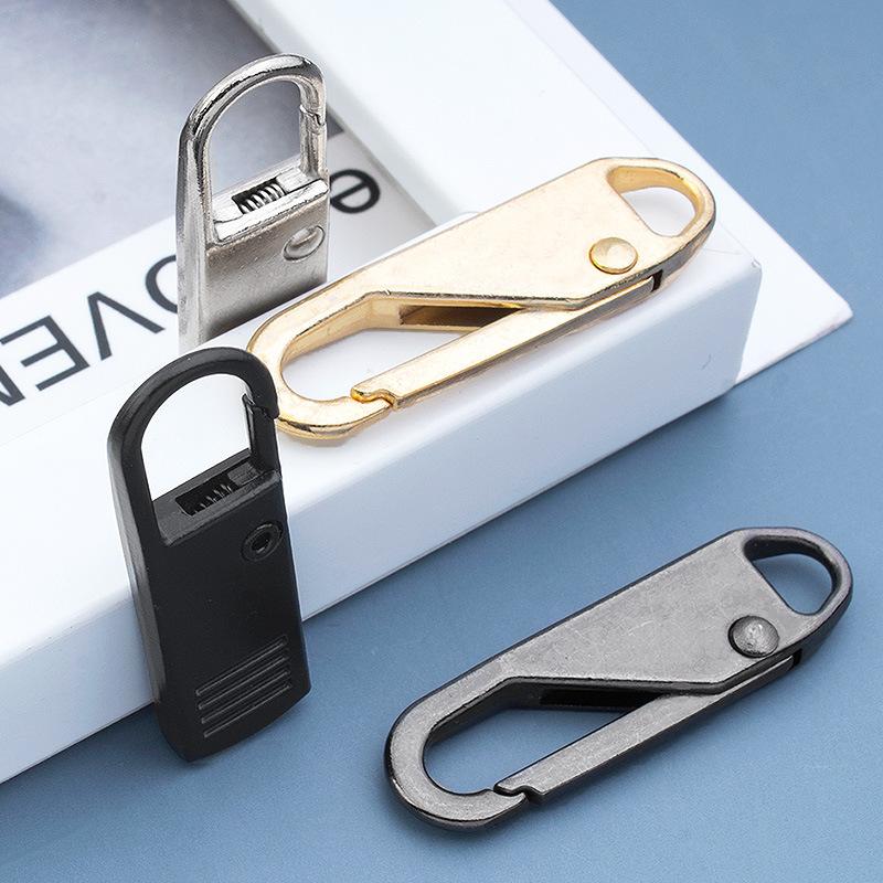 Detachable Pull Tab Zipper Slider Accessories Pull Head Pull Pendant Bag Schoolbag down Jacket Coat Zipper Factory Wholesale Specification drawing