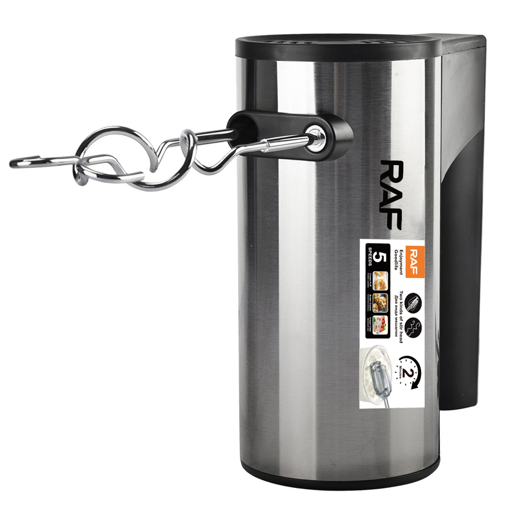 European and American standard 7-speed electric egg beater, household handheld high-power egg beater and dough baking mixer pic 9