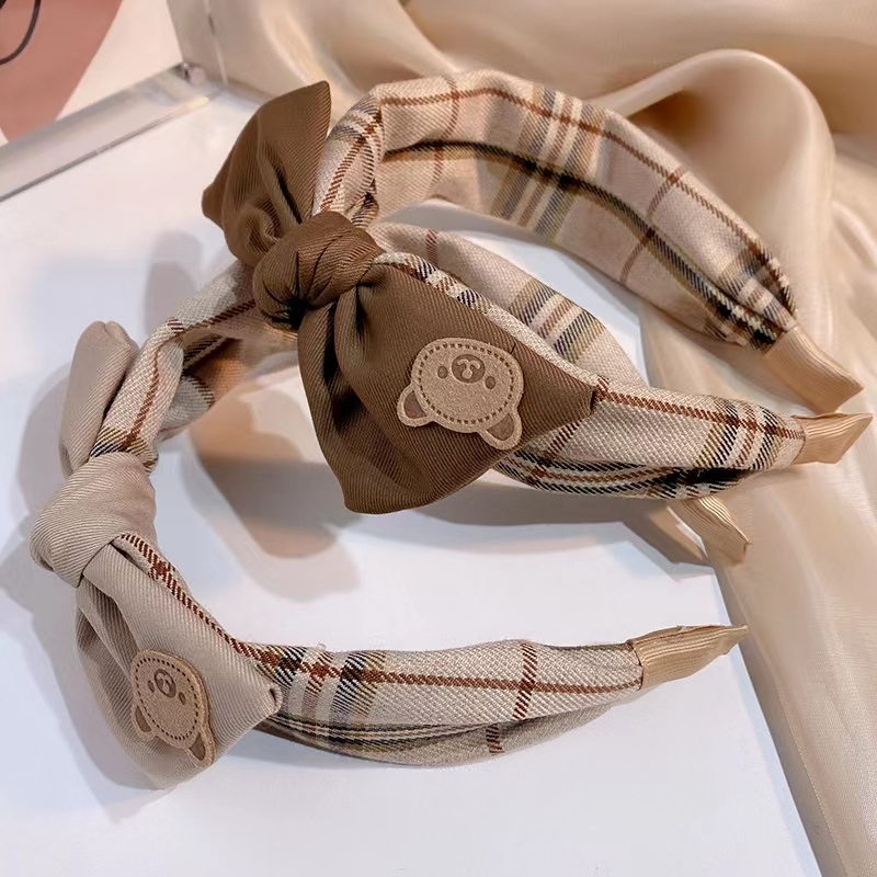 韩版拼接女士发箍 高级感头箍 假发发箍设计 美发发卡装饰品 独特时尚发饰