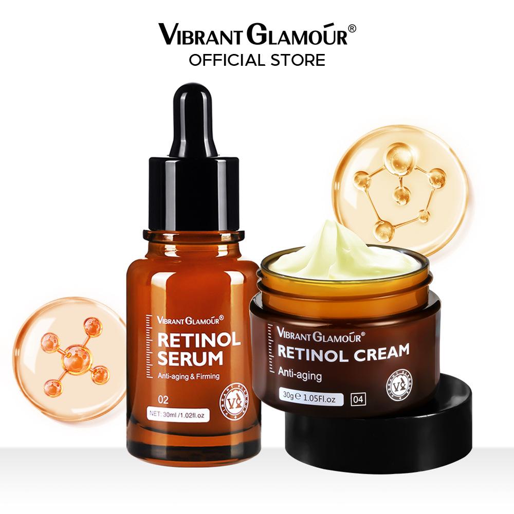 vibrantglamour retinol suit face cream eye cream essence retinolfirmingretinocrea details Picture
