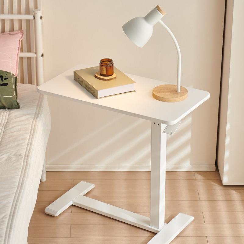 sofa side table movable household living room side table with wheels lifting small coffee table modern minimalist bedroom bedside table details Picture