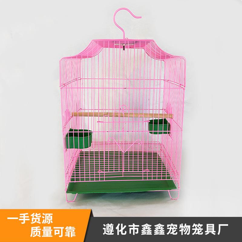factory wholesale wire bird cage octopus cage parrot cage tiger skin bird cage breeding household large bird cage