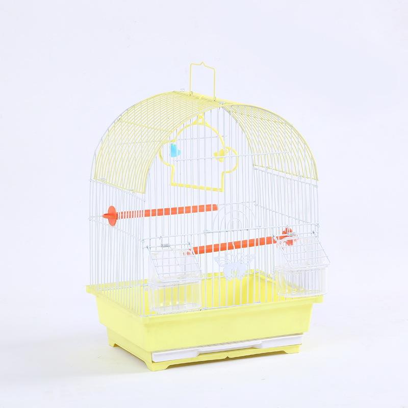 Electroplating Stainless Steel Iron Pigeon Cage Quail Parrot Bird Cage Outdoor Bird Cage Household Breeding Dedicated Pet Cage