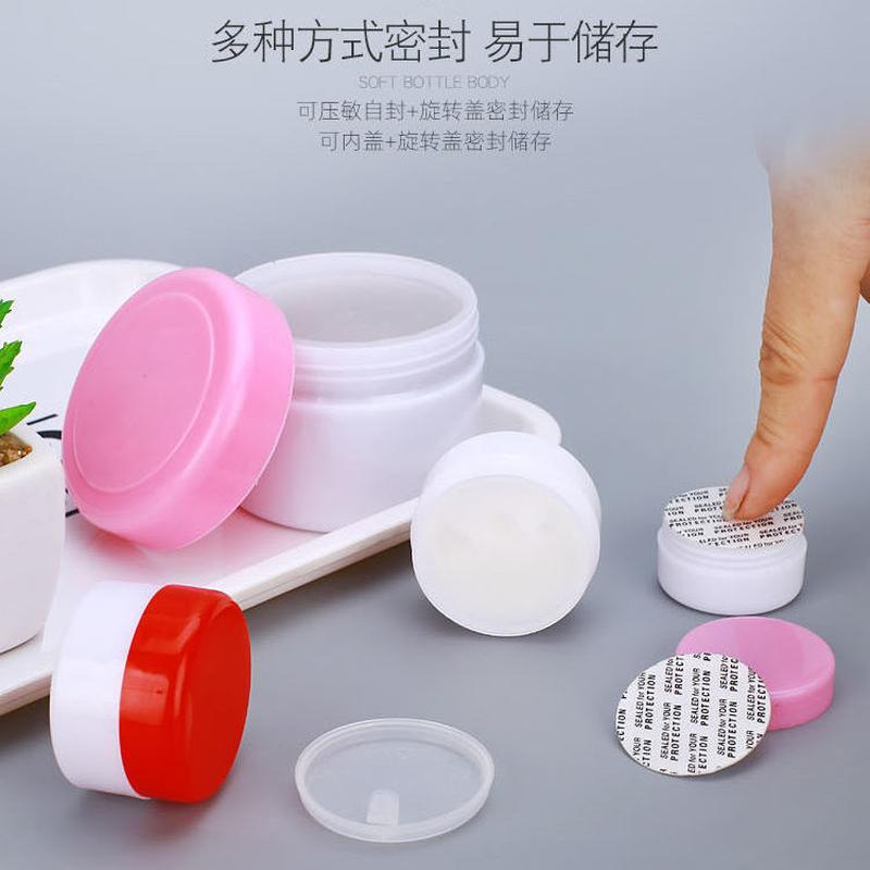 color cover white background face cream box travel cosmetics storage bottle lotion cream hand cream eye cream face cream storage box Application Scenario