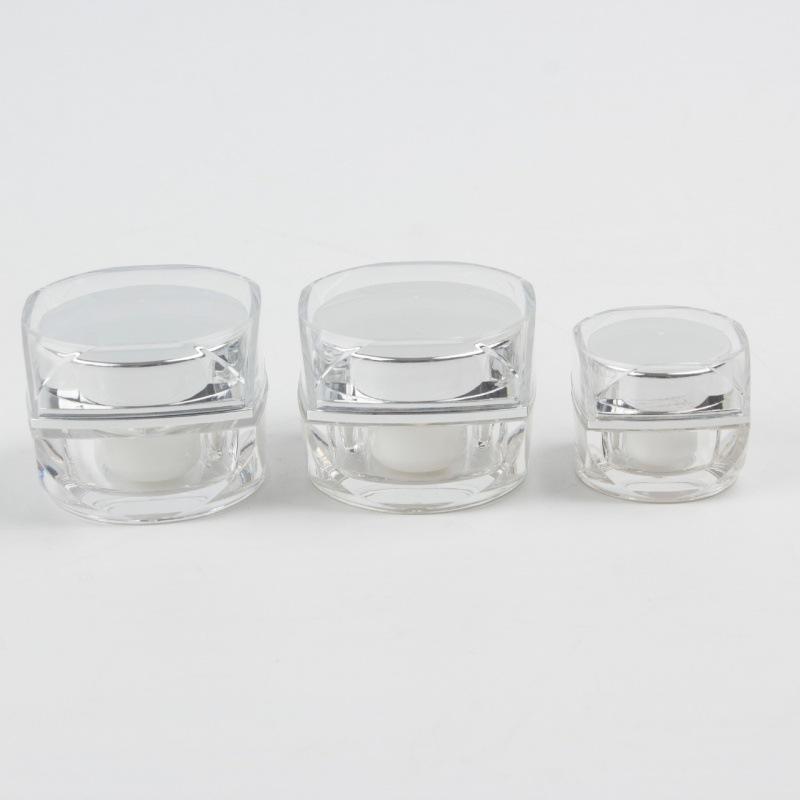 factory in stock supply 5g10g15g20g30g50g acrylic cream bottle face cream facial mask bottle cosmetics