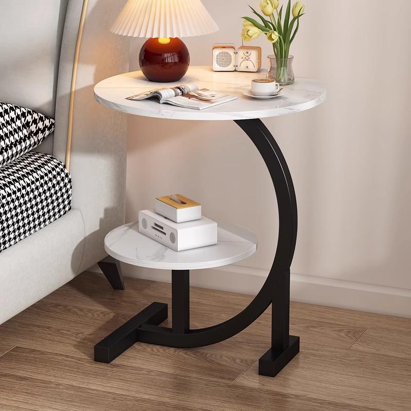 sofa side cabinet small coffee table simple modern side table side table light luxury corner table nordic living room iron side table french style