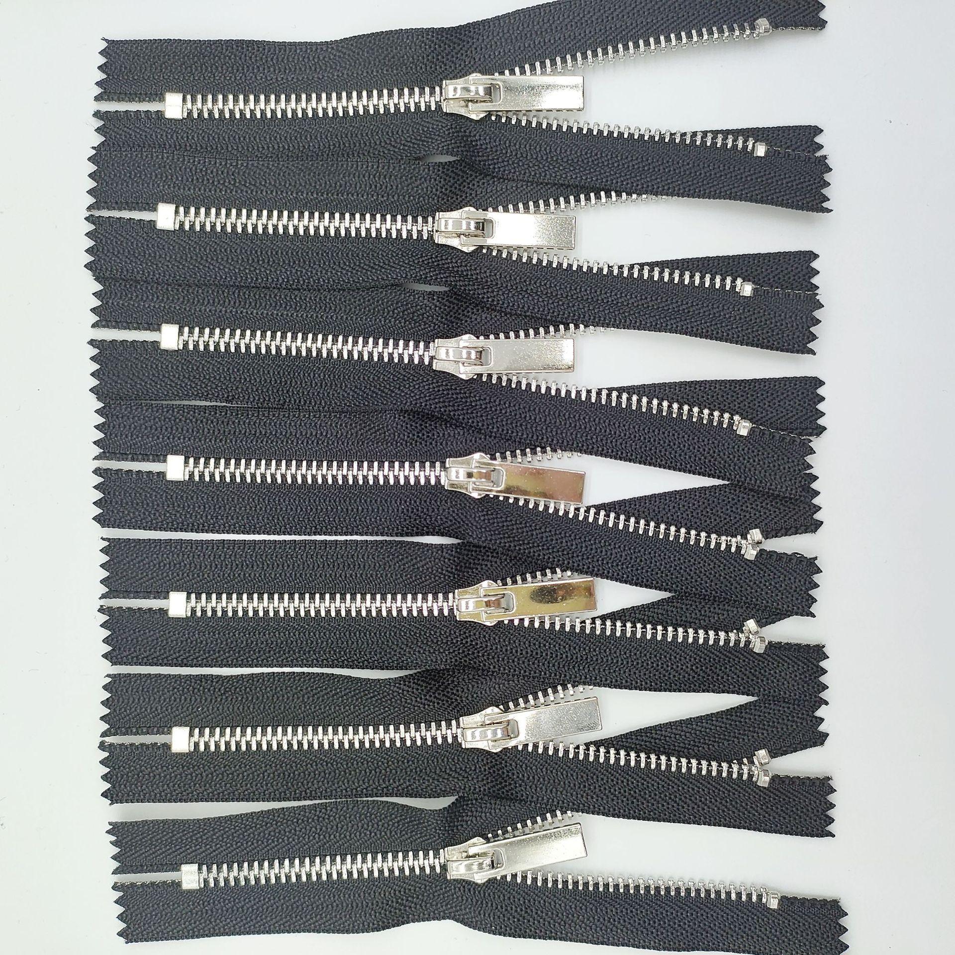 no. 5 closed tail metal zipper 15cm placket zipper neckline zipper shoes zipper luggage zipper Item Picture