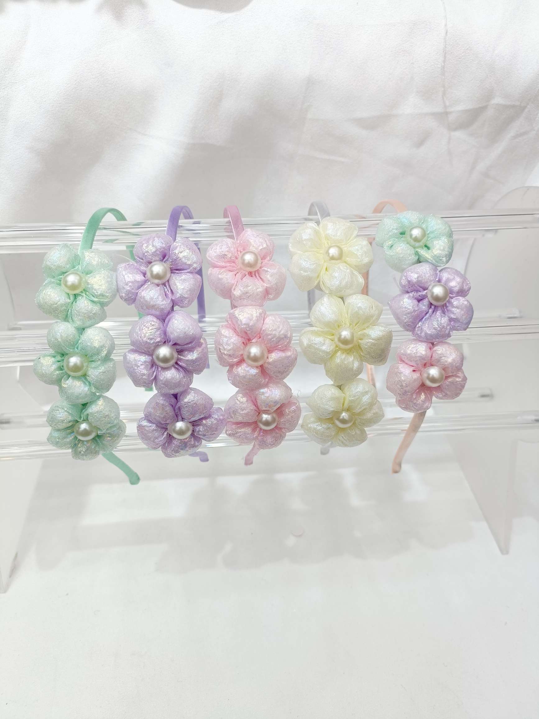 Korean-style spliced design hair band, women's headwear, exquisite hair accessories, headband, false hair band, hair clip, multi-functional and fashionable hair accessory details Picture