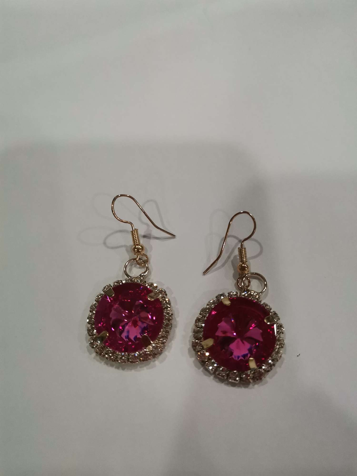 水晶锆石套链首饰套装 防走光扣子设计 2元店热销款 饰品耳钉六对装 闪耀锆石点缀 精致首饰套装