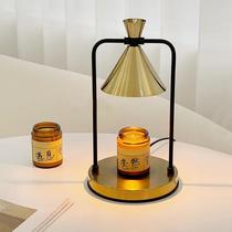 painting american retro melting candle lamp bedroom bedside dimmable fragrance lamp exclusive for cross-border fragrance melting wax lamp