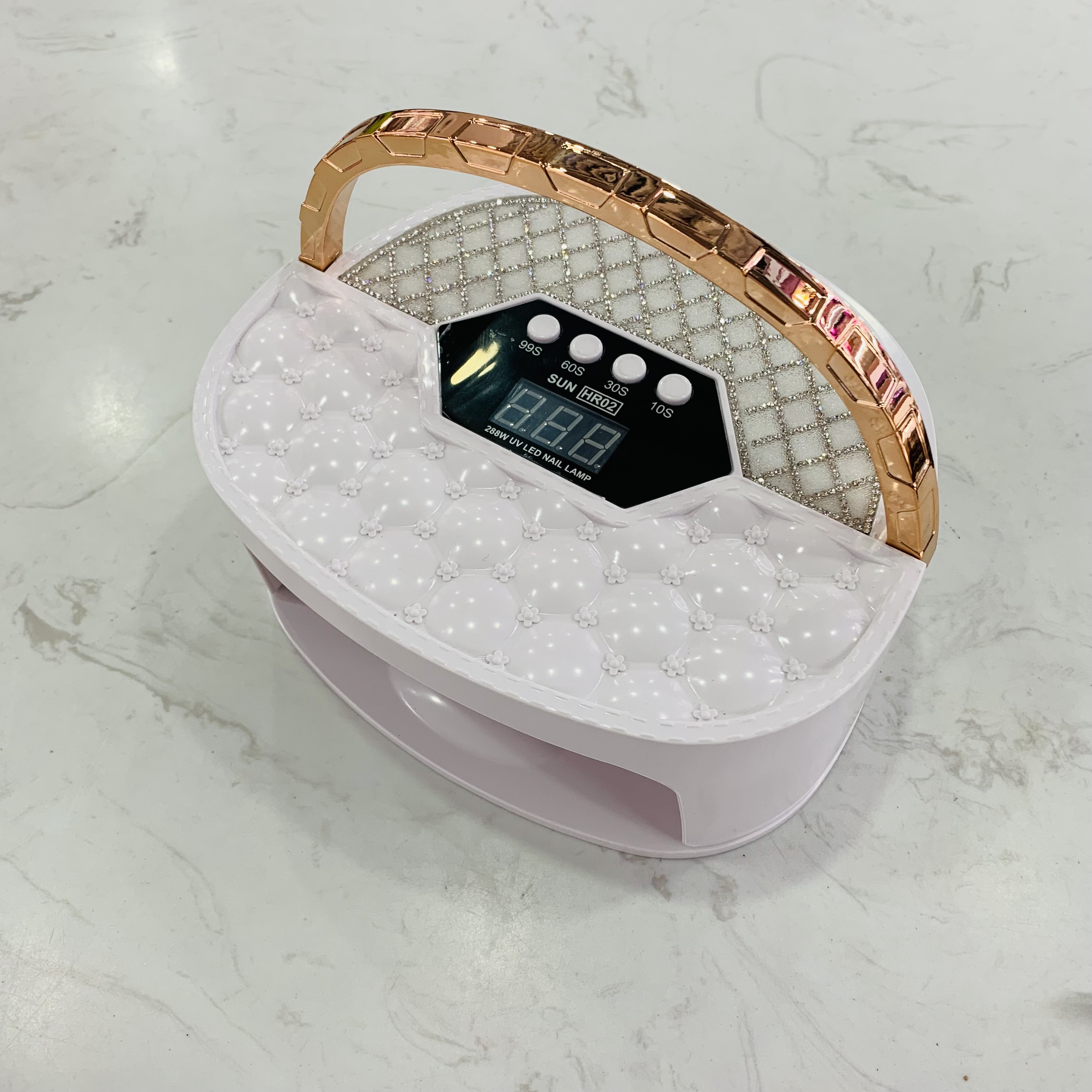 The new 288W portable hand-held nail lamp, high-power nail baking lamp and therapy lamp with intelligent sensing details Picture