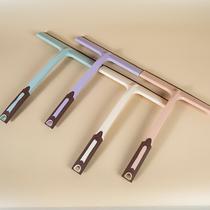 Fashion Family Glass Wiper Candy Color Plastic Window Cleaning Brush Bathroom Mirror Soft Glue Cleaning Equipment
