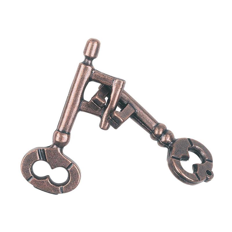 moxu puzzle zinc alloy intelligence puzzle series educational toys chinese string puzzle intelligence knot key lock