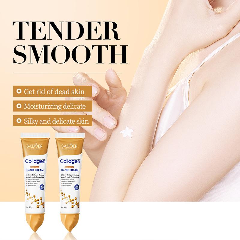 english sadoer collagen skin care product set anti-wrinkle body lotion eye cream face cream cross-border foreign trade wholesale Application Scenario