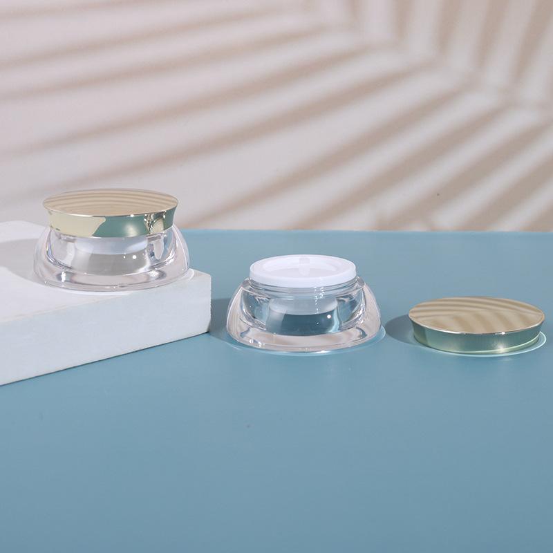 manufacturers spot cosmetics acrylic transparent cream bottle, eye cream face cream box, lady cream trial sub-bottle details Picture