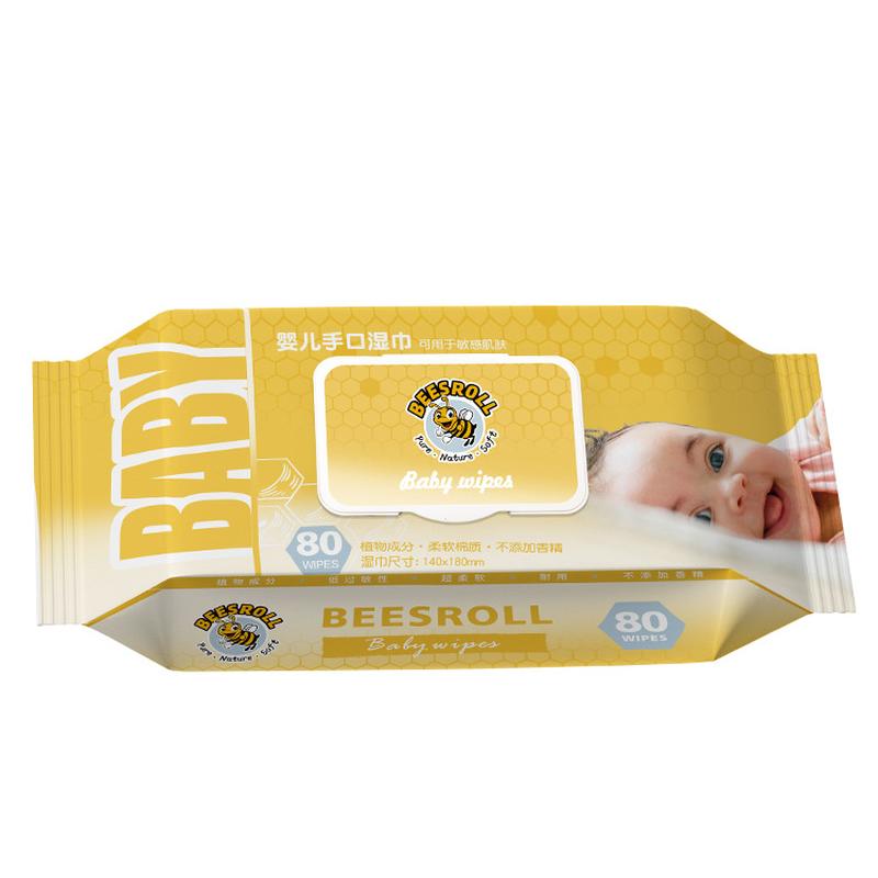 Factory Wholesale Baby Hand and Mouth Wipes Newborn Hand Mouth Bottom Special Pure Water Wet Wipe Baby Wipes Item Picture