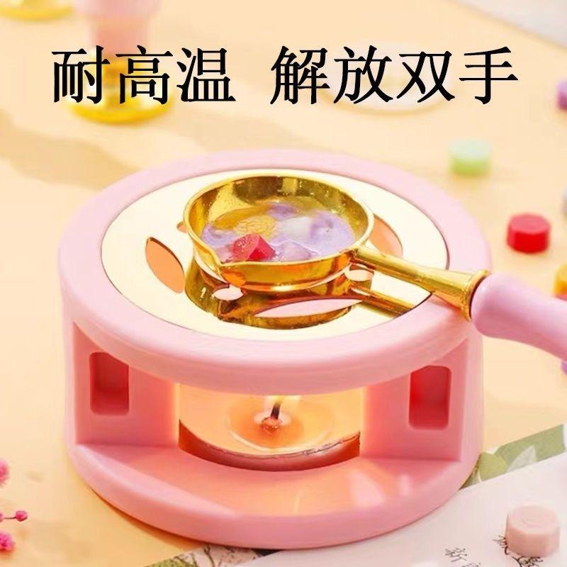 fire paint furnace factory direct deliver retro wax seal pink stove children's educational toys sealing wax seal set