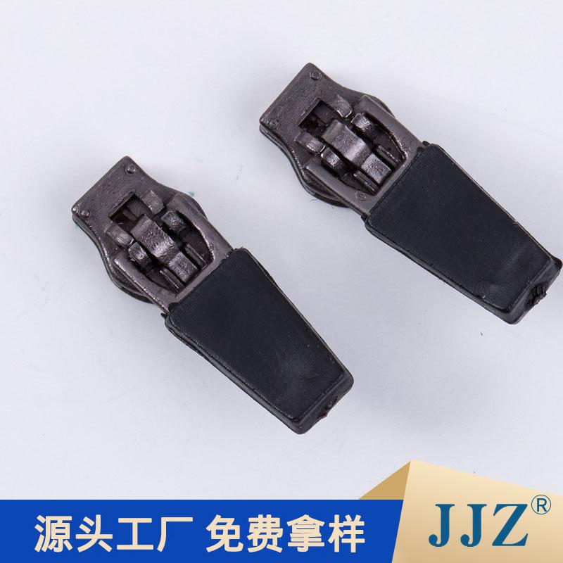 spot supply no. 5 nylon zipper head source die casting factory supply various types of pull head full figure