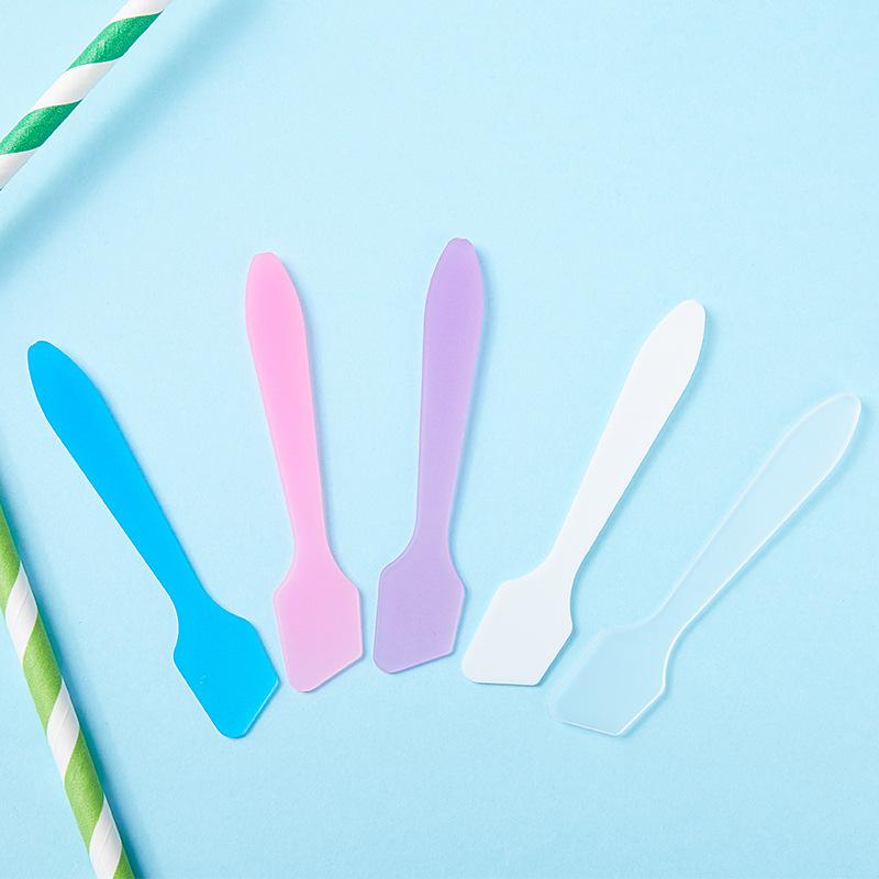 diy mask stick face cream eye cream spoon cosmetic subpackaging tool mask applicator spoon mask mold stick Specification drawing