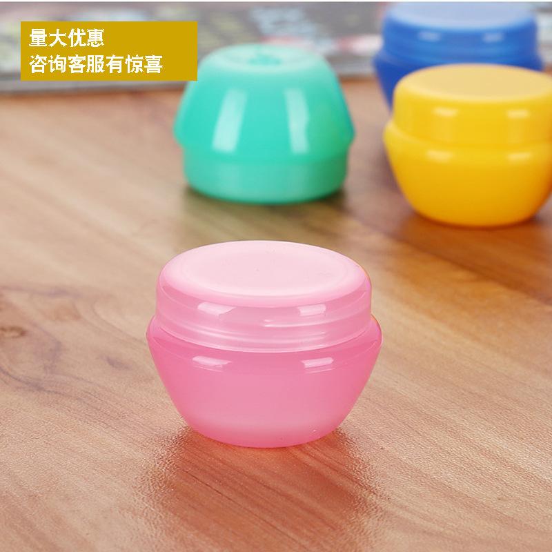 5/10/20/30g mushroom ball mushroom face cream box cream bottle cosmetic packaging sub-packaging test Specification drawing