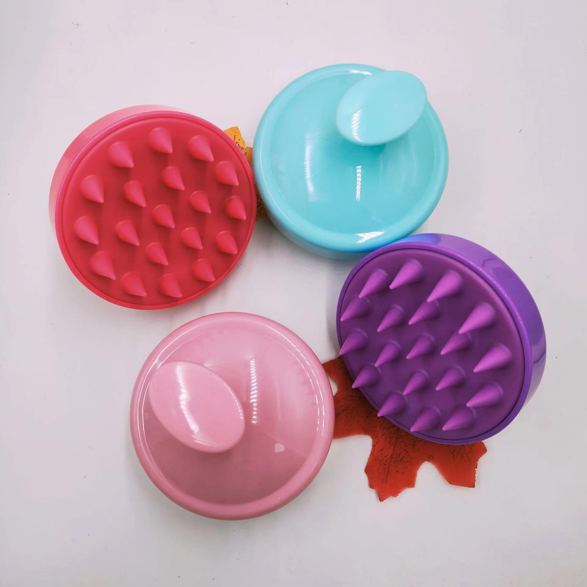 round shampoo brush massage comb adult shampoo cleaner round bath shampoo comb brush tooth beauty hair tools