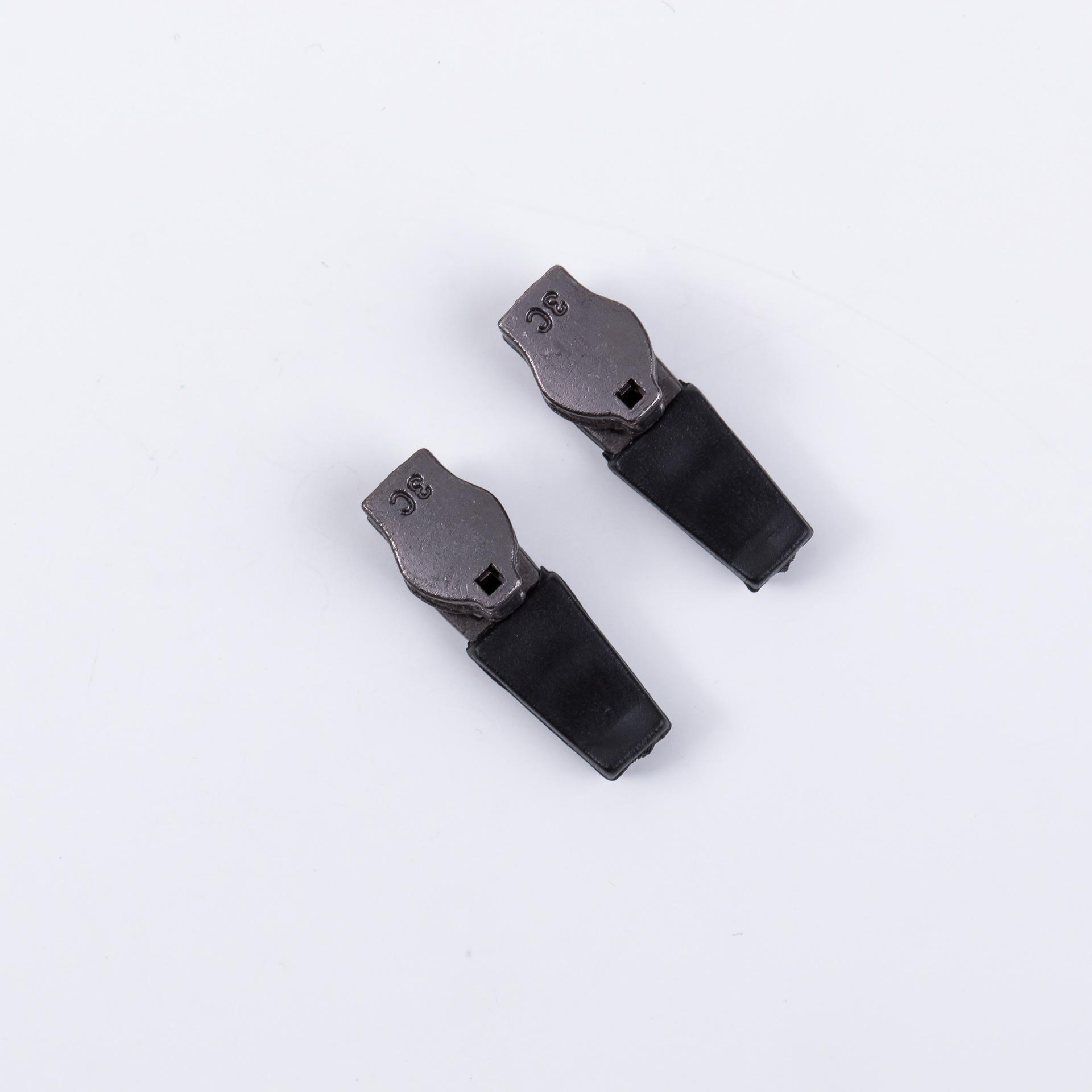spot supply no. 5 nylon zipper head source die casting factory supply various types of pull head details Picture