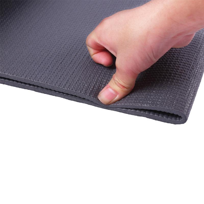 pvc yoga mat 6mm lengthened sit-ups mat thick non-slip mat yoga blanket sports fitness mat factory Item Picture