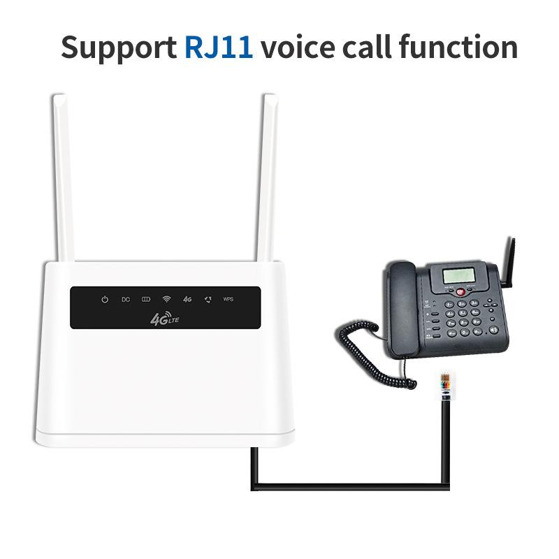 4G Lte Router Support Rj11/Battery 4G Cpe Malay Cracked Version Router R full figure