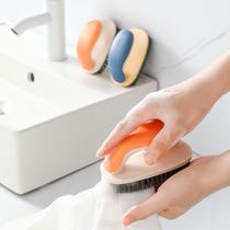 Shoe Brush Clothes Cleaning Brush Soft Brush Household Does Not Hurt Shoe Brushing Clothes Cleaning Shoe Brush Shoe Brush Long Handle Scrubbing Brush
